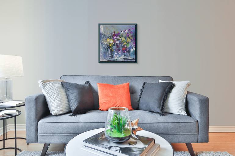 Original Impressionism Floral Painting by Narinart Armgallery