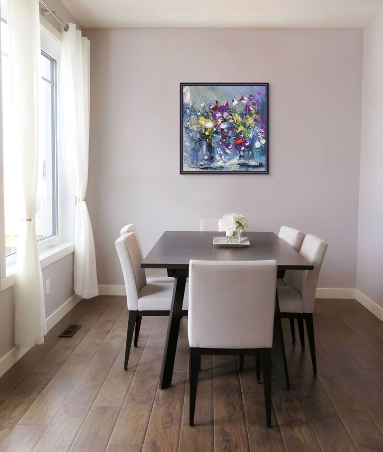 Original Impressionism Floral Painting by Narinart Armgallery