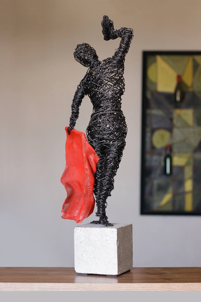 Original Abstract People Sculpture by Narinart Armgallery