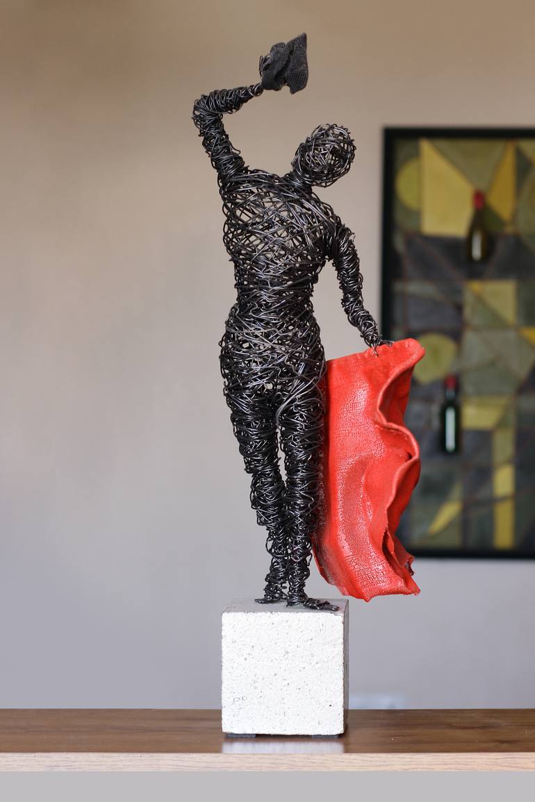 Original Abstract People Sculpture by Narinart Armgallery