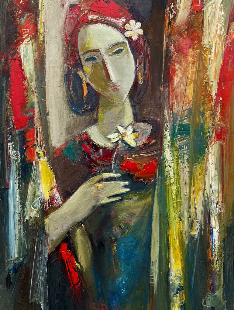 Original Figurative Women Painting by Narinart Armgallery
