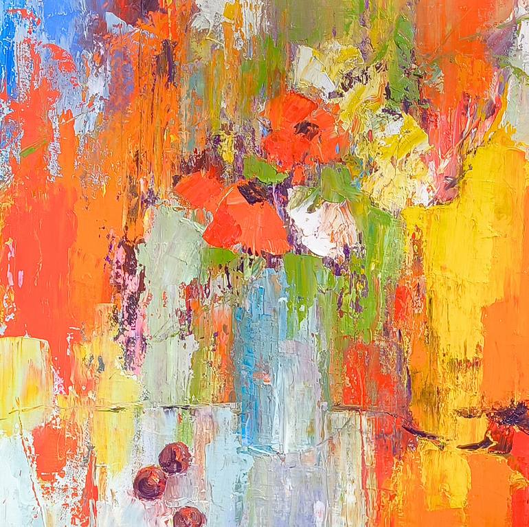 Original Abstract Still Life Painting by Narinart Armgallery