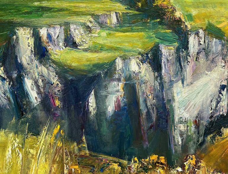 Original Impressionism Landscape Painting by Narinart Armgallery