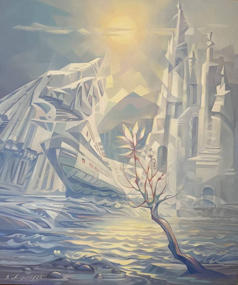 Original Modernism Seascape Paintings by Narinart Armgallery