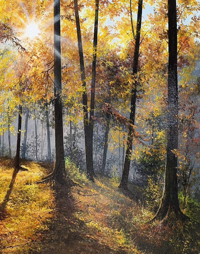 Original Realism Landscape Painting by Narinart Armgallery