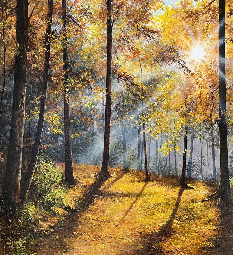 Original Realism Landscape Painting by Narinart Armgallery