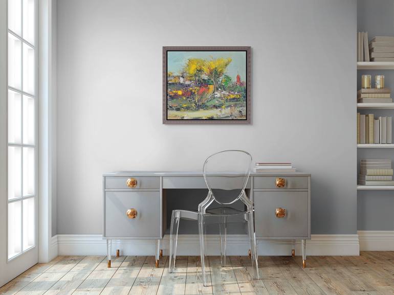 Original Impressionism Landscape Painting by Narinart Armgallery