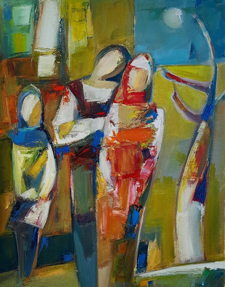 Original Modernism Family Paintings by Narinart Armgallery