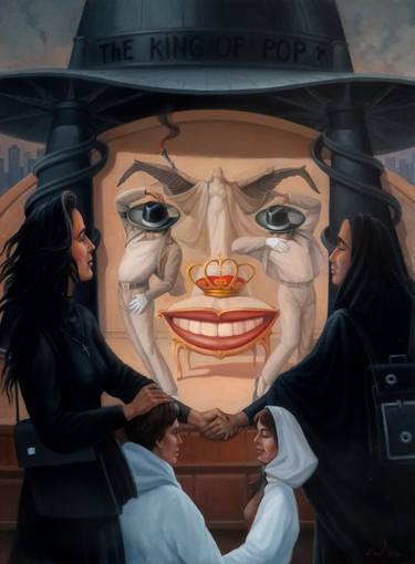 Original Surrealism Pop Culture/Celebrity Paintings by Narinart Armgallery