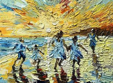 Original Impressionism Beach Paintings by Narinart Armgallery