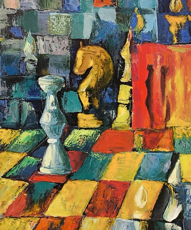 Original Abstract Sports Painting by Narinart Armgallery