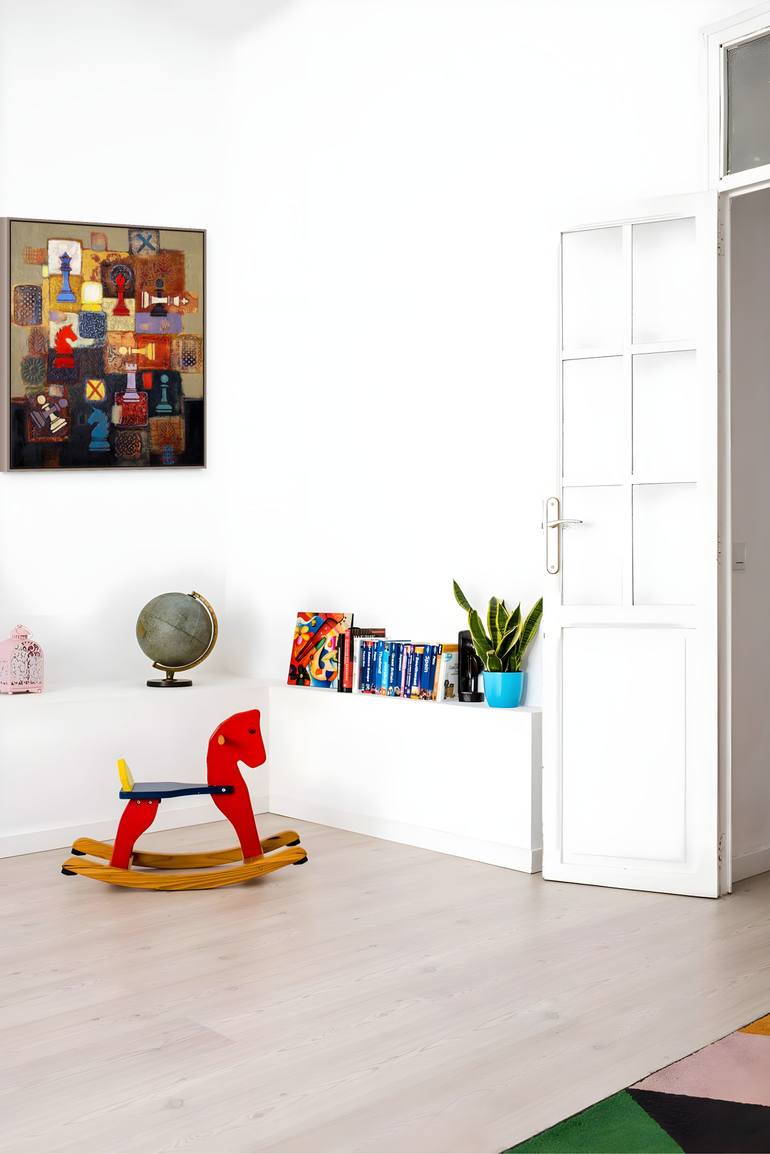 Original Abstract Sports Painting by Narinart Armgallery