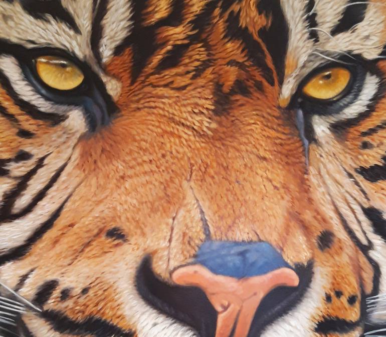 Original Photorealism Animal Painting by Narinart Armgallery