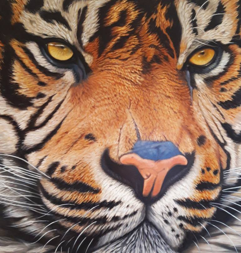 Original Photorealism Animal Painting by Narinart Armgallery