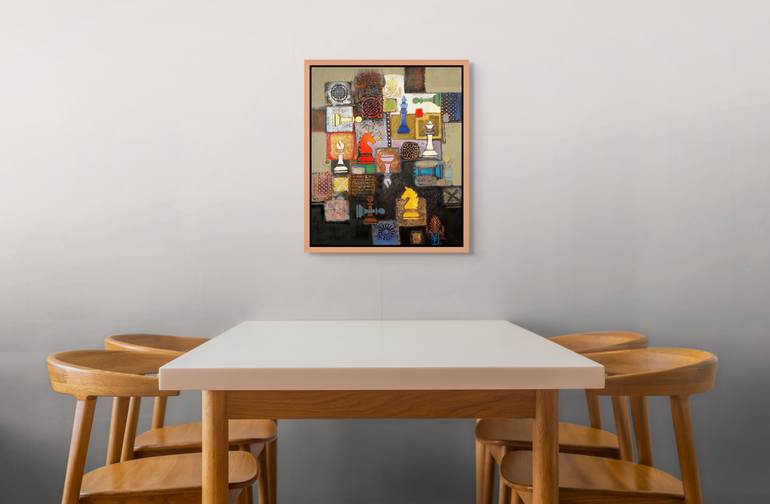 Original Abstract Sports Painting by Narinart Armgallery