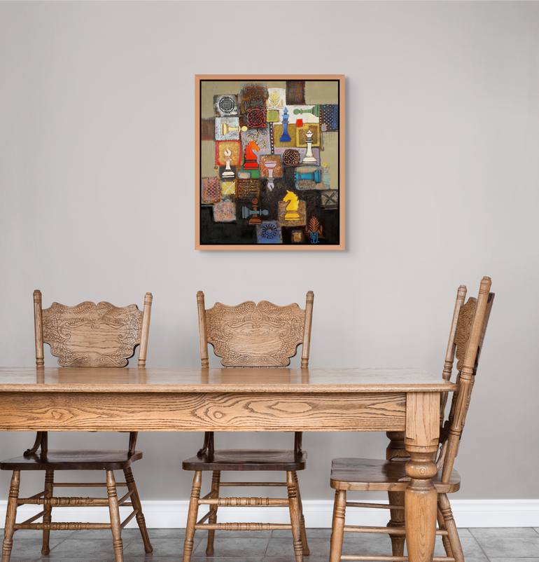 Original Abstract Sports Painting by Narinart Armgallery