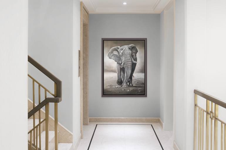 Original Photorealism Animal Painting by Narinart Armgallery