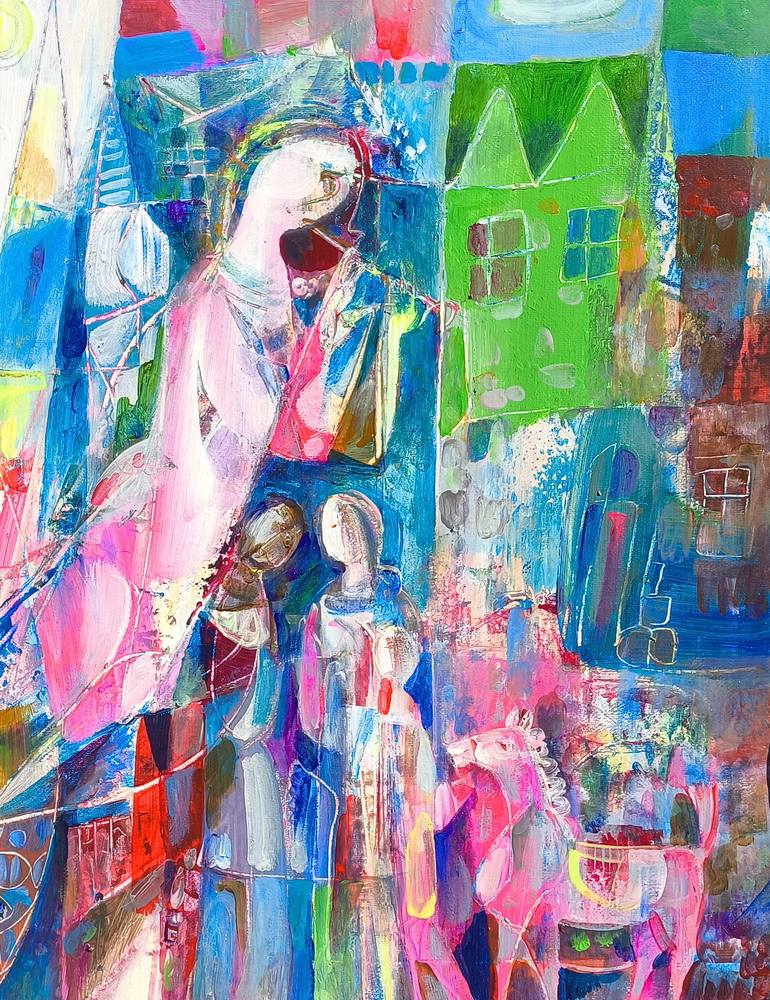 Original Impressionism Religion Painting by Narinart Armgallery