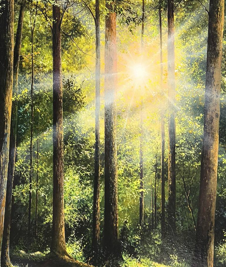 Original Realism Landscape Painting by Narinart Armgallery
