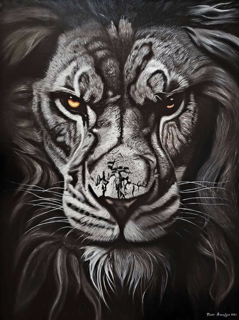 Original Photorealism Animal Paintings by Narinart Armgallery