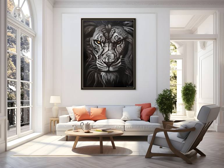 Original Photorealism Animal Painting by Narinart Armgallery