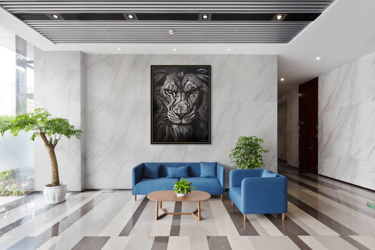 Original Photorealism Animal Painting by Narinart Armgallery