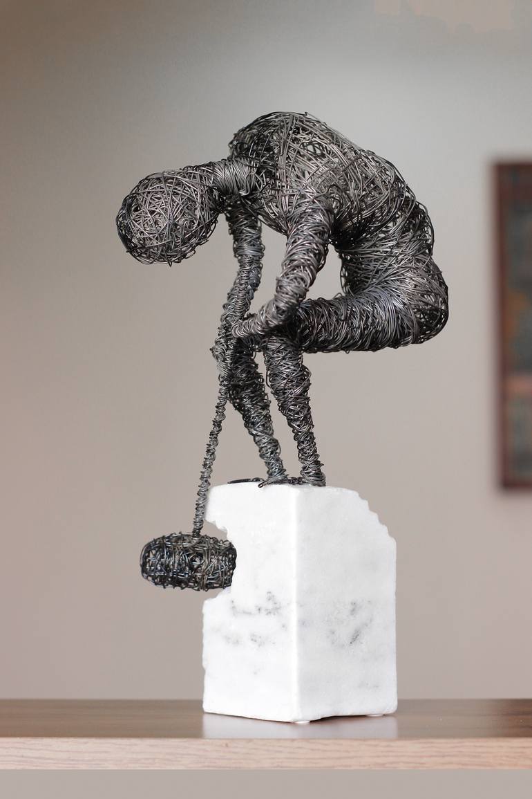 Original Figurative Men Sculpture by Narinart Armgallery