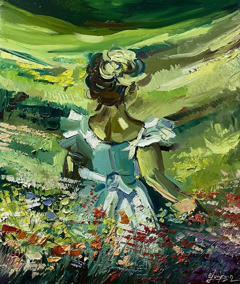 Original Impressionism Botanic Paintings by Narinart Armgallery