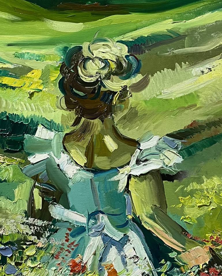Original Impressionism Botanic Painting by Narinart Armgallery