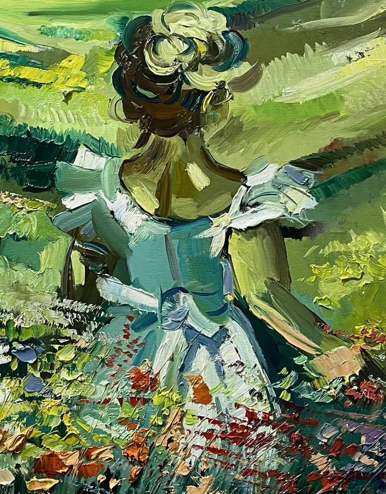 Original Impressionism Botanic Painting by Narinart Armgallery