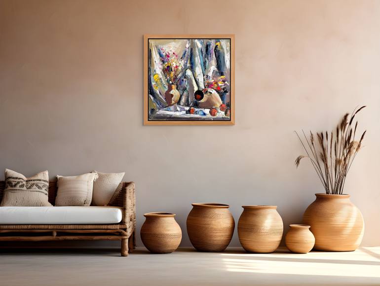 Original Impressionism Still Life Painting by Narinart Armgallery