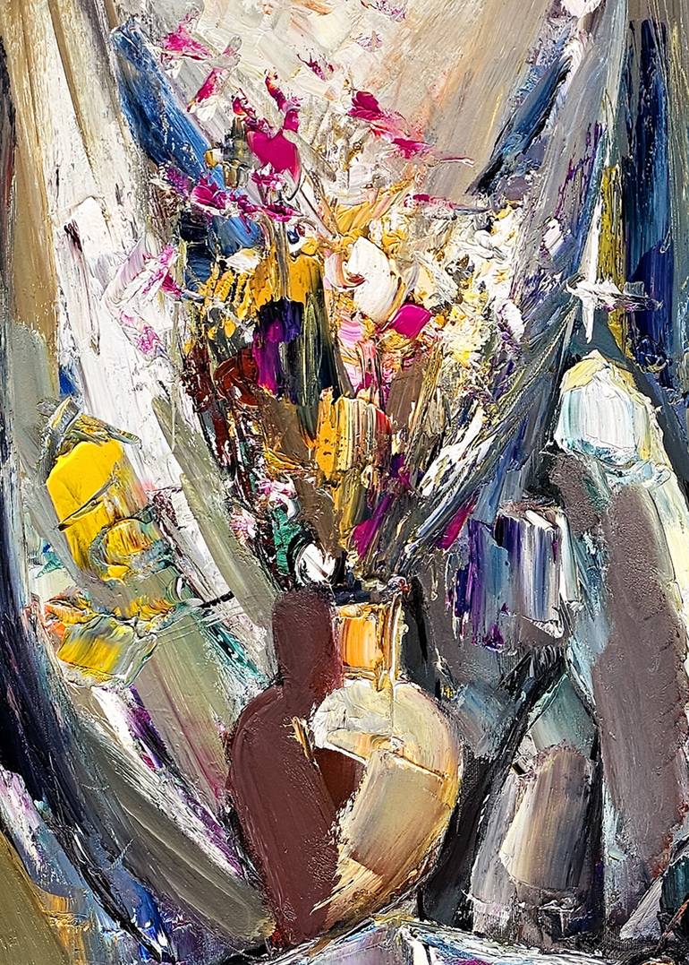 Original Impressionism Still Life Painting by Narinart Armgallery