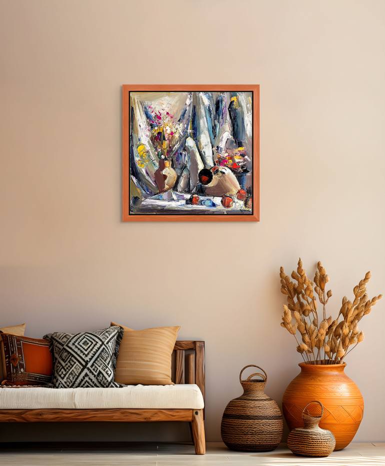 Original Impressionism Still Life Painting by Narinart Armgallery
