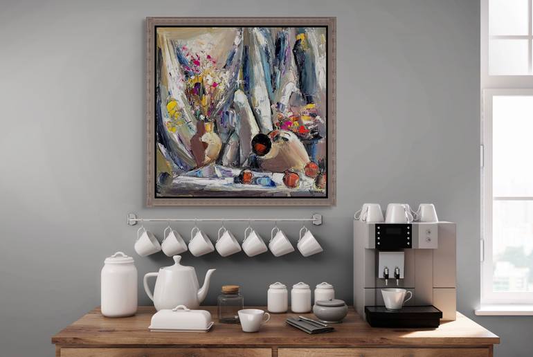 Original Impressionism Still Life Painting by Narinart Armgallery
