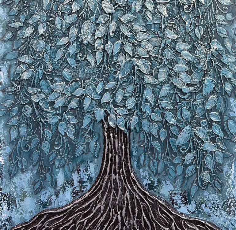 Original Art Deco Botanic Painting by Narinart Armgallery