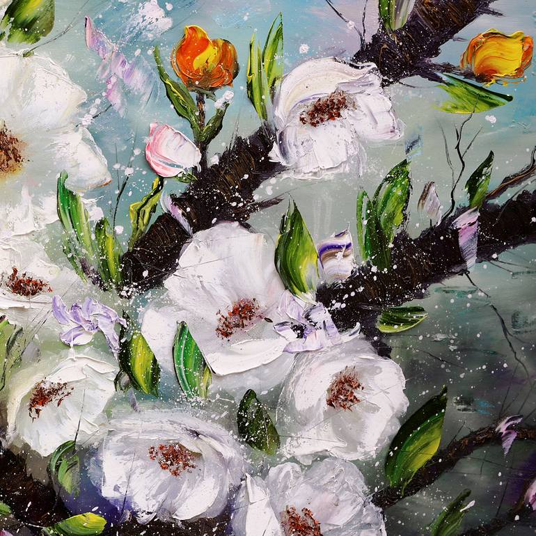 Original Impressionism Nature Painting by Narinart Armgallery