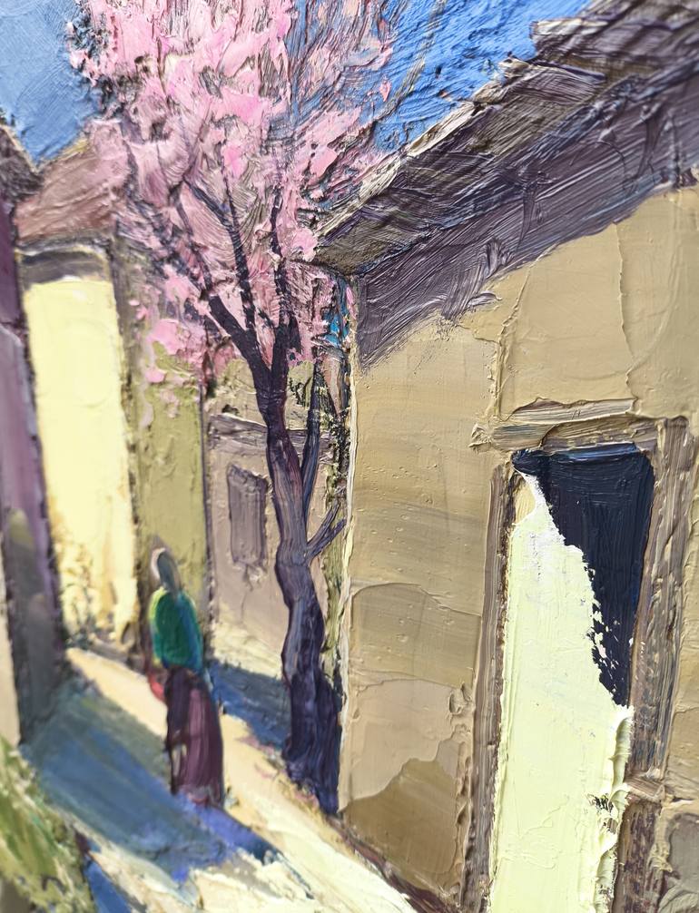 Original Impressionism Rural Life Painting by Narinart Armgallery