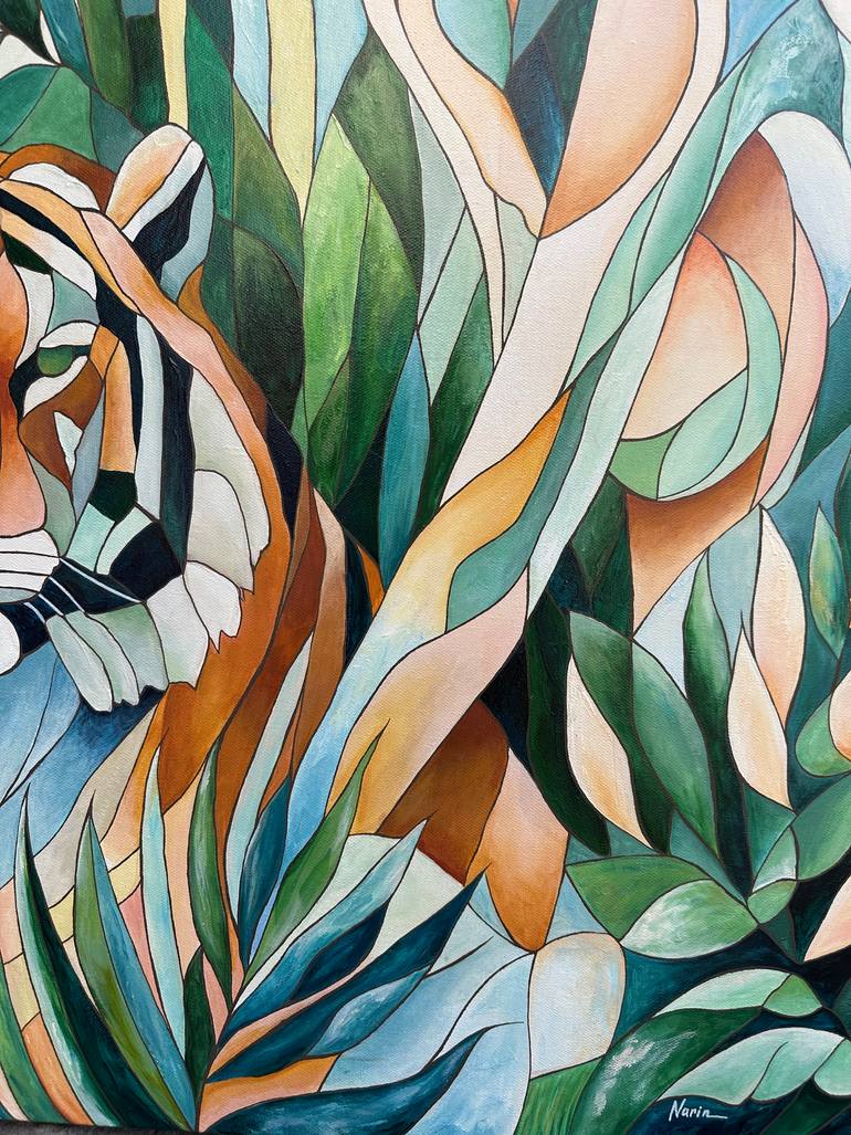 Original Abstract Animal Painting by Narinart Armgallery
