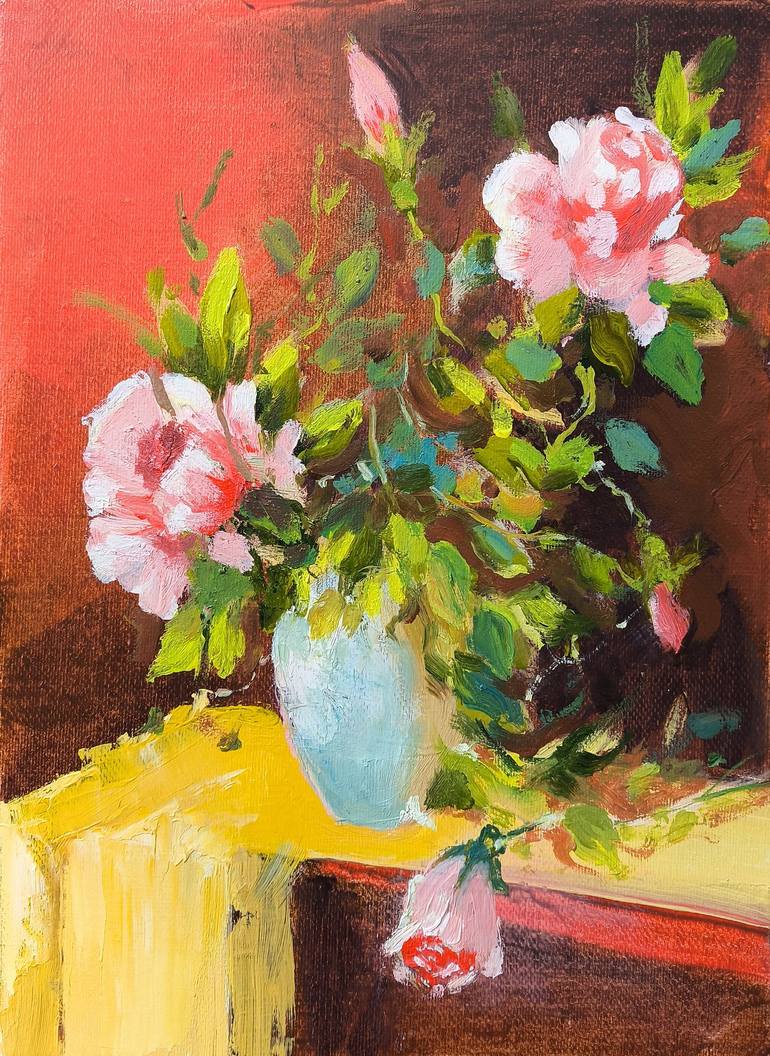 Original Impressionism Floral Paintings by Narinart Armgallery