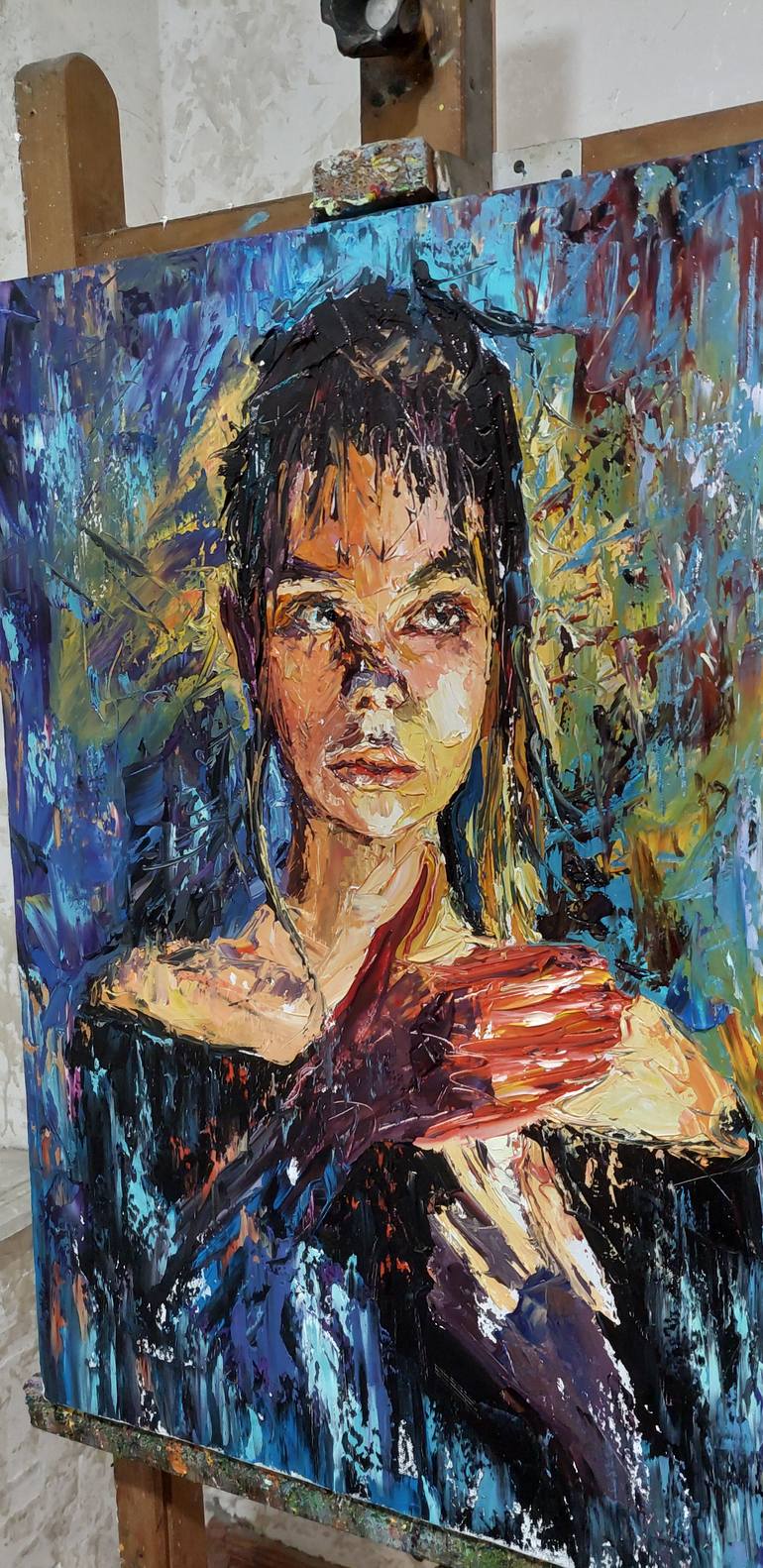 Original Abstract Women Painting by Narinart Armgallery
