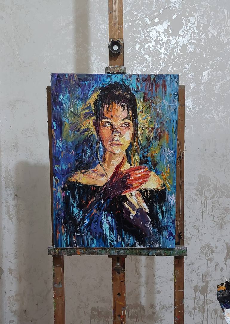 Original Abstract Women Painting by Narinart Armgallery