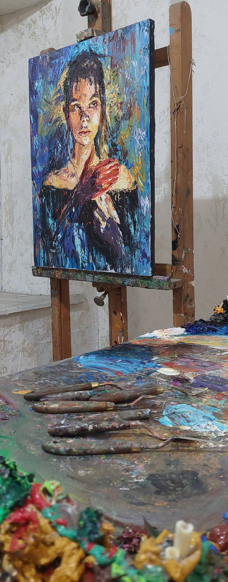 Original Abstract Women Painting by Narinart Armgallery