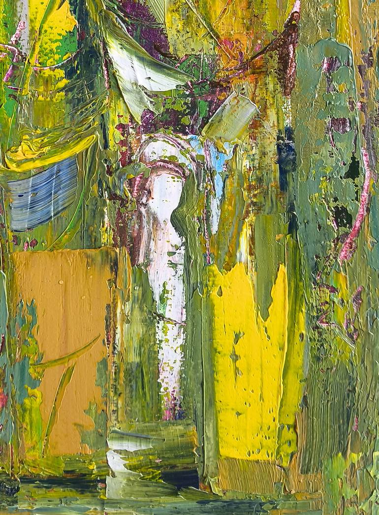 Original Abstract Expressionism Abstract Painting by Narinart Armgallery