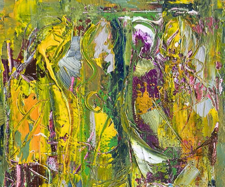Original Abstract Expressionism Abstract Painting by Narinart Armgallery