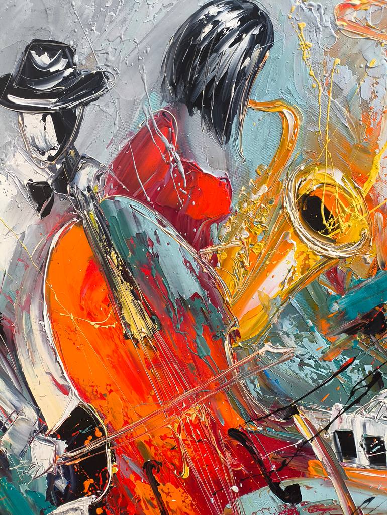 Original Abstract Music Painting by Narinart Armgallery