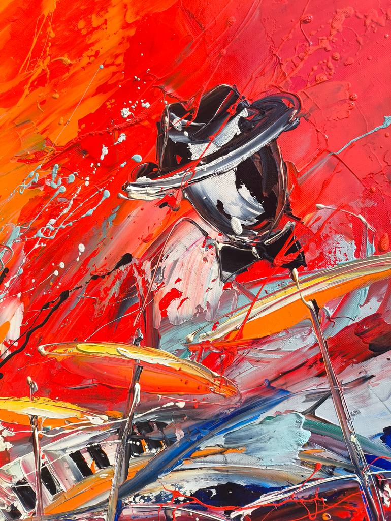 Original Abstract Music Painting by Narinart Armgallery