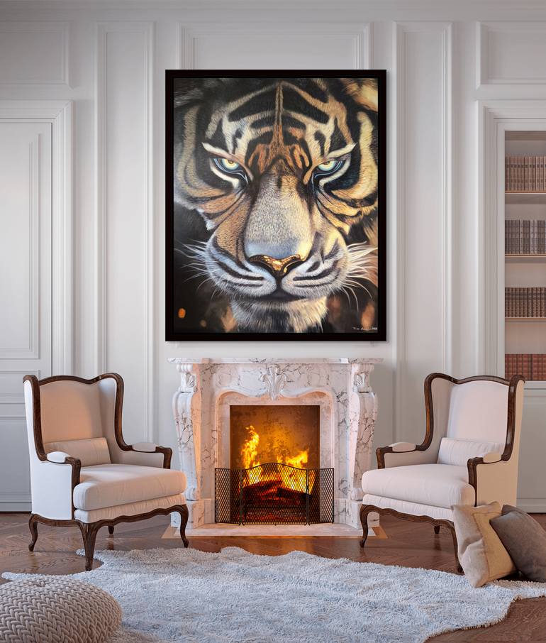 Original Photorealism Animal Painting by Narinart Armgallery