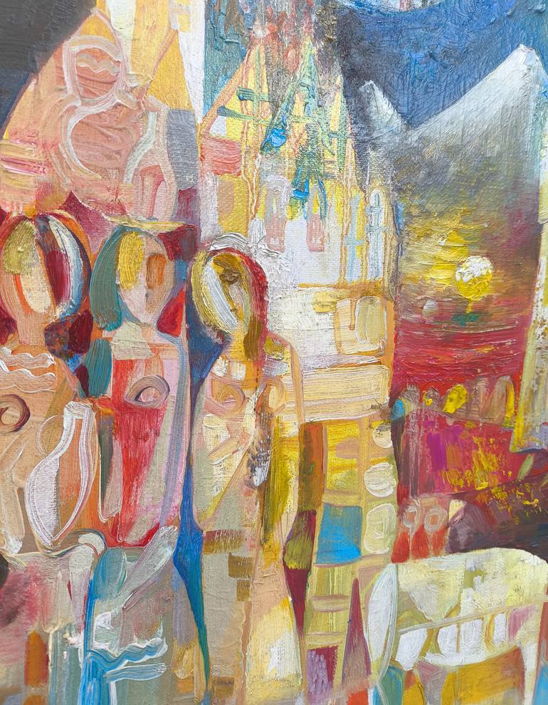 Original Abstract Fantasy Painting by Narinart Armgallery