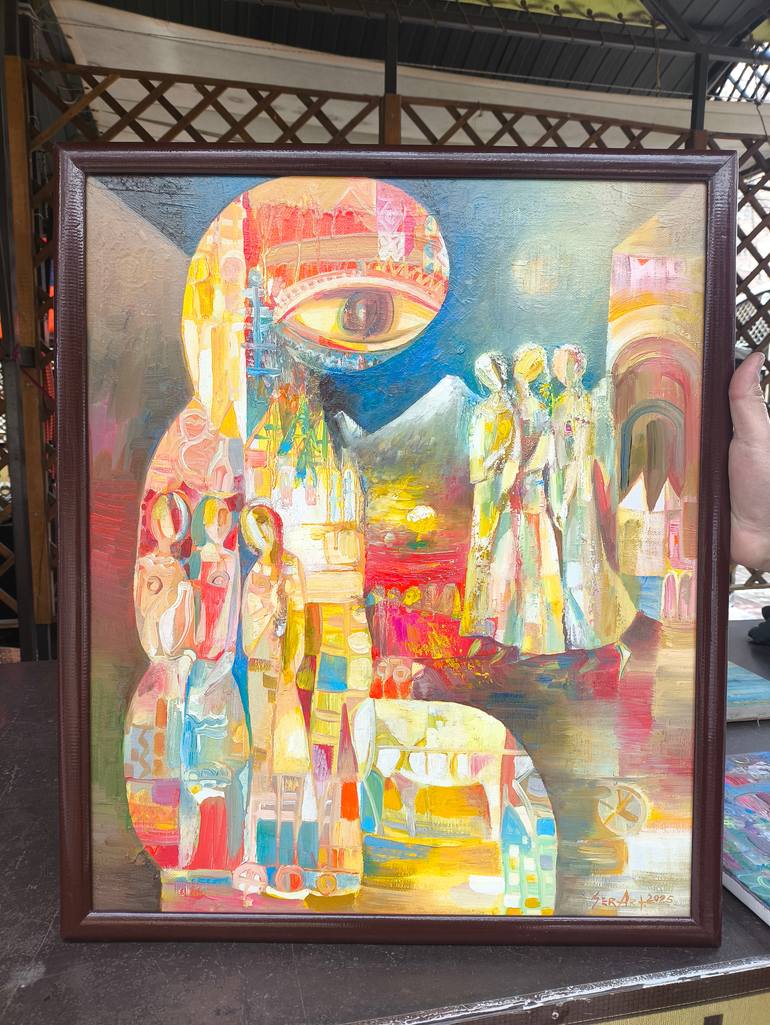 Original Abstract Fantasy Painting by Narinart Armgallery