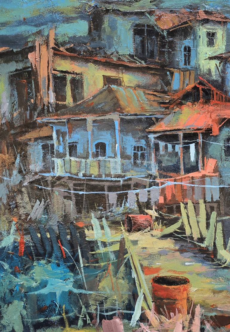 Original Impressionism Rural Life Painting by Narinart Armgallery